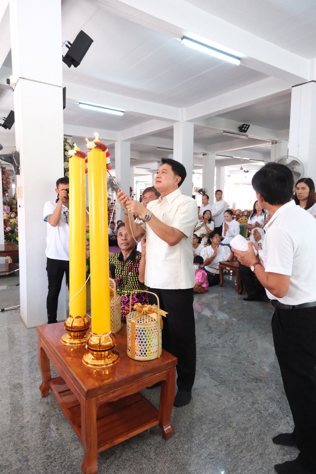 พิธีถวายเทียนจำนำพรรษา ประจำปี ๒๕๖๖