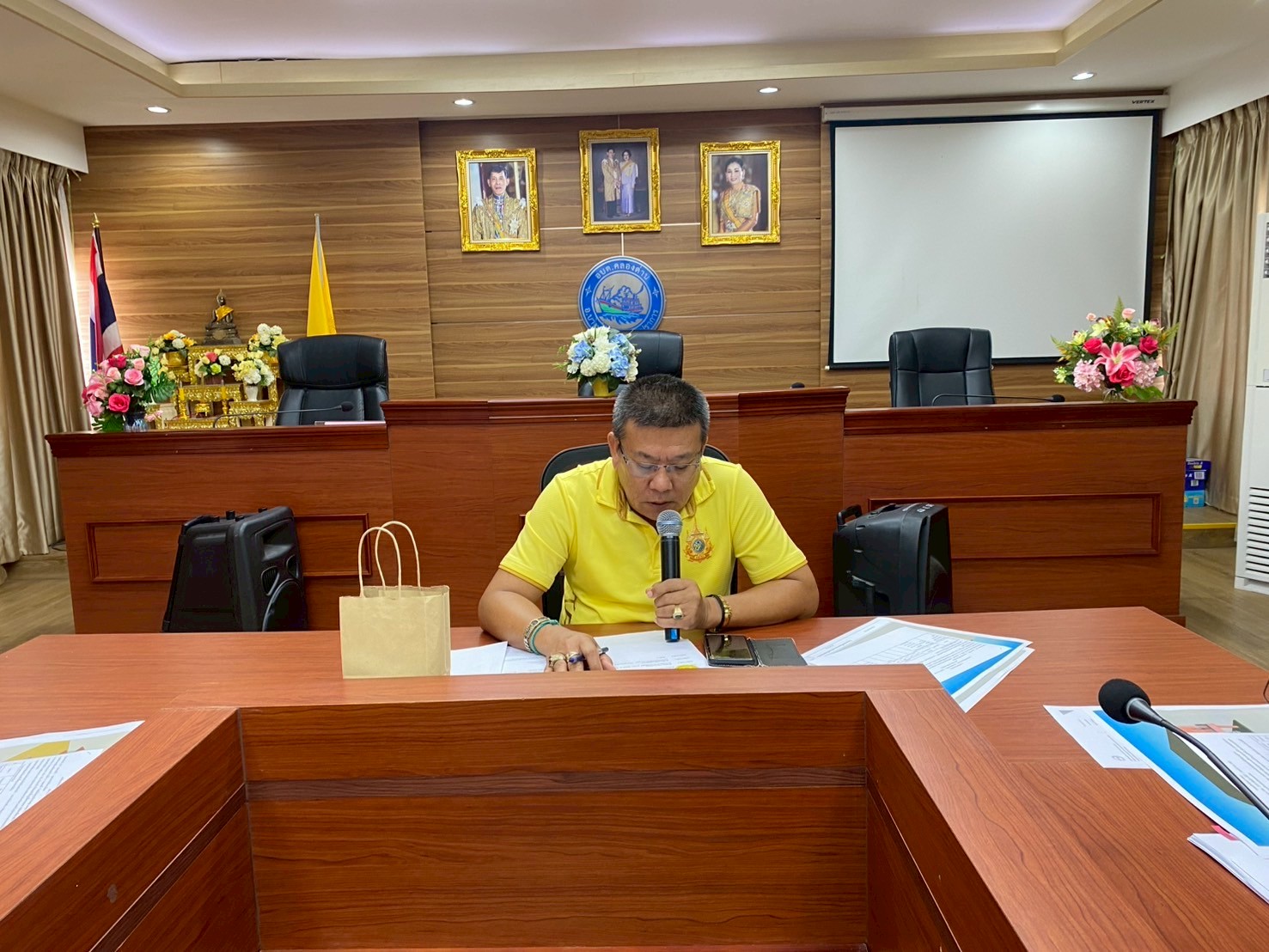 ดำเนินการจัดประชุมคณะกรรมการสนับสนุนการจัดทำแผนพัฒนาองค์การบริหารส่วนตำบลคลองด่าน ครั้งที่ 1/2568