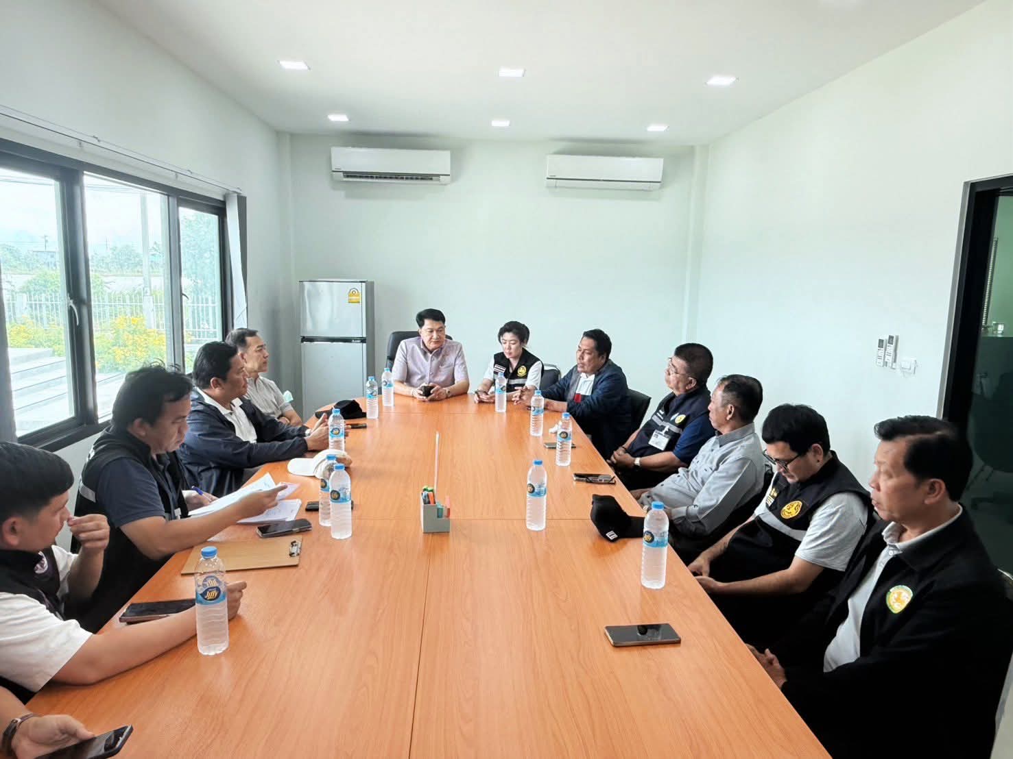 ลงพื้นที่ตรวจสอบโรงงาน เพื่อติดตามการแก้ไขปัญหา