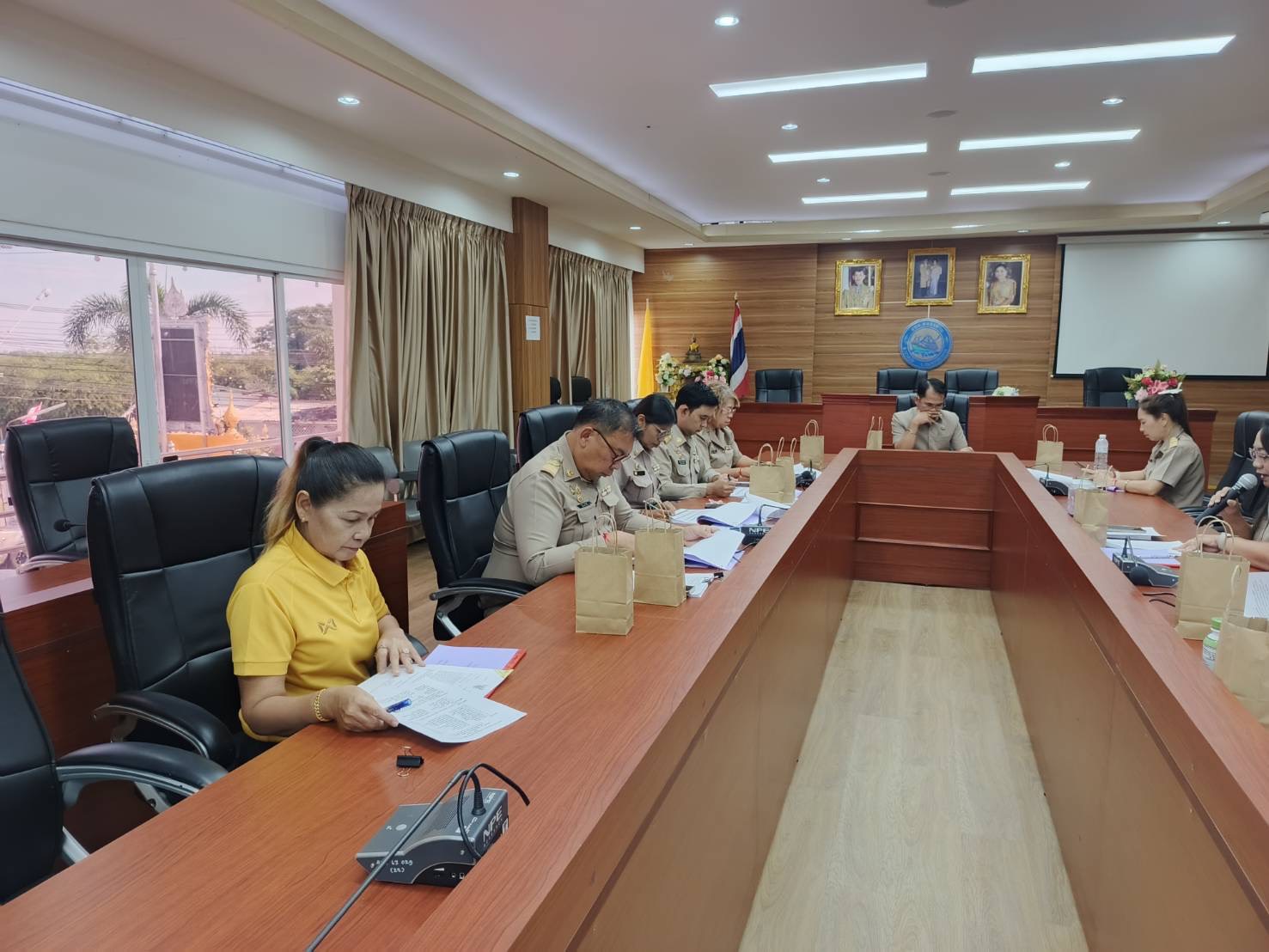 ดำเนินการจัดประชุมคณะกรรมการสนับสนุนการจัดทำแผนพัฒนาองค์การบริหารส่วนตำบลคลองด่าน&nbsp;