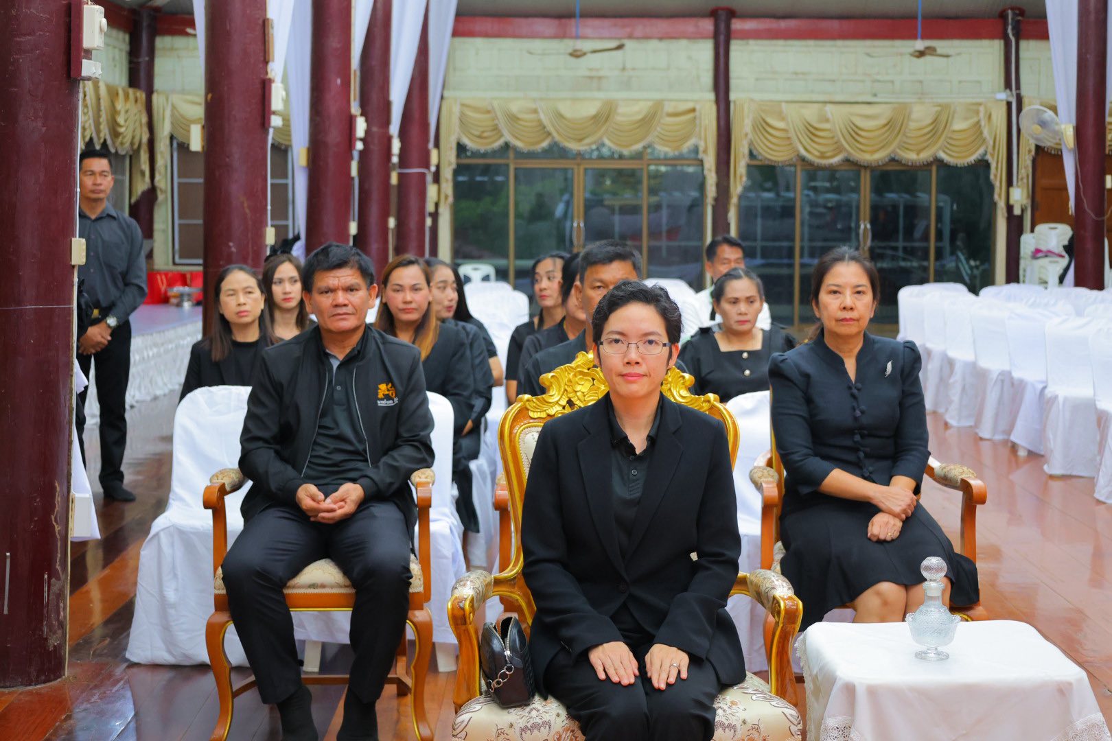 พิธีบำเพ็ญกุศลสวดพระอภิธรรม เพื่ออุทิศถวายพระราชกุศลแด่สมเด็จพระนางเจ้าสิริกิติ์ พระบรมราชินีนาถ พระบรมราชชนนีพันปีหลวง