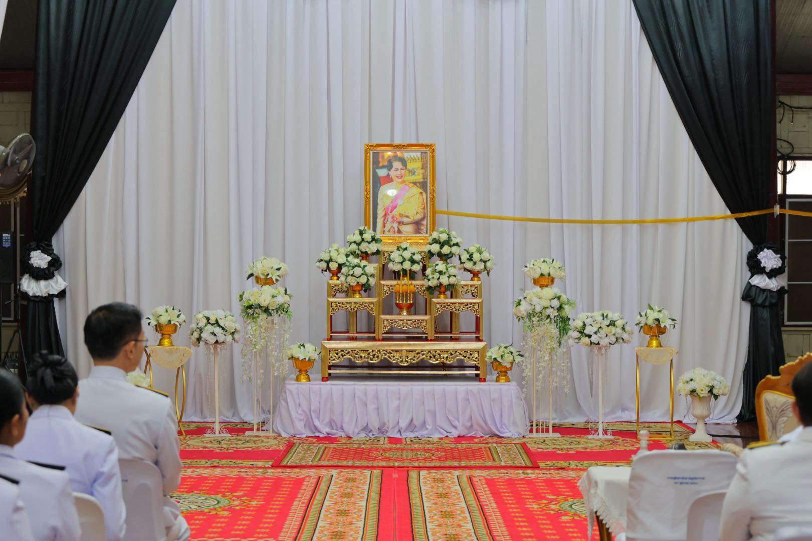 เข้าร่วมพิธีบำเพ็ญกุศลปัญญาสมวาร(50วัน)